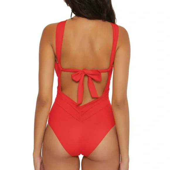 ✨ BECCA Gracelyn High Neck One Piece Swimsuit✨ - Picture 3 of 5